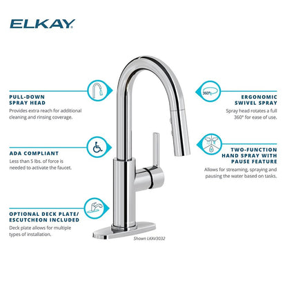 Avado - Bar Faucet - Deck Mount - 1.8 GPM