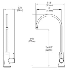 Avado - Filtered Beverage Faucet - 1.5 GPM - Deck Mount