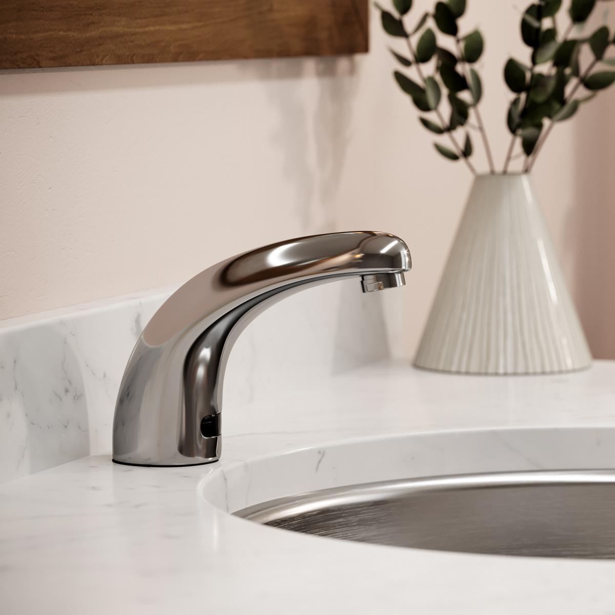 Bathroom Faucet - 4-3/4" - Deck Mount