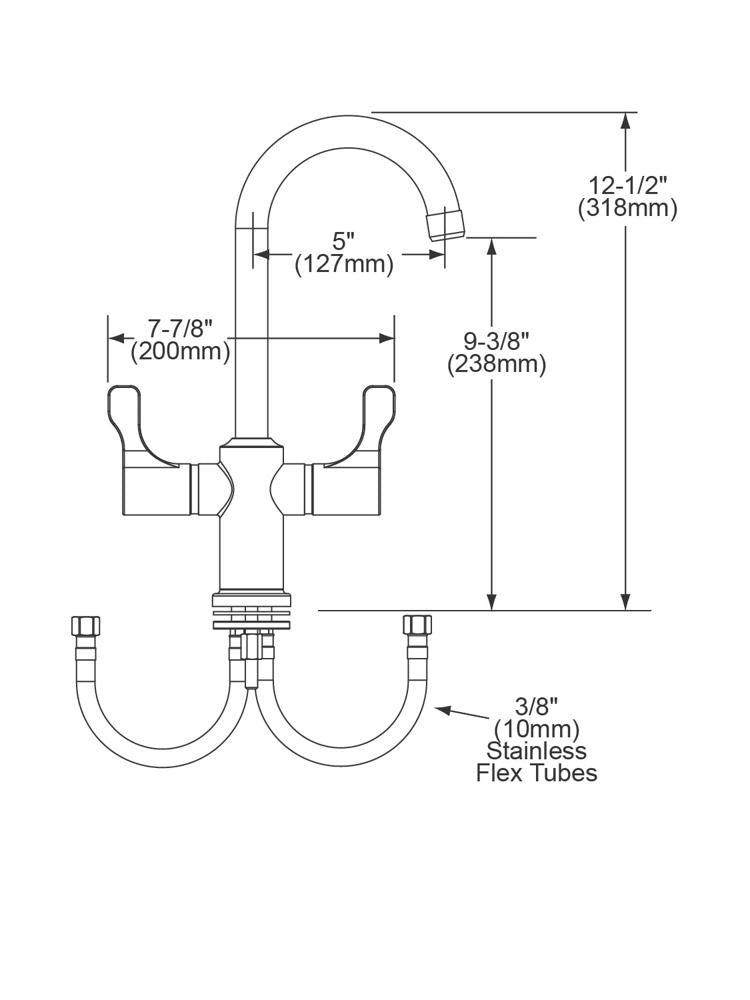 Classroom/Bar Faucet - 1.5 GPM