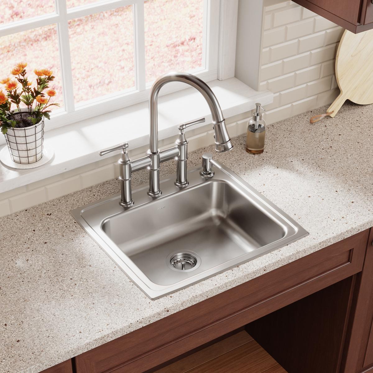 Explore - Kitchen Faucet - Deck Mount - 1.5 GPM