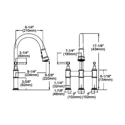 Explore - Kitchen Faucet - Deck Mount - 1.5 GPM