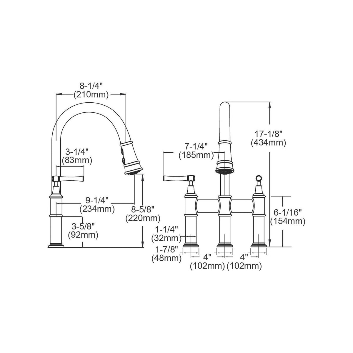 Explore - Kitchen Faucet - Deck Mount - 1.5 GPM