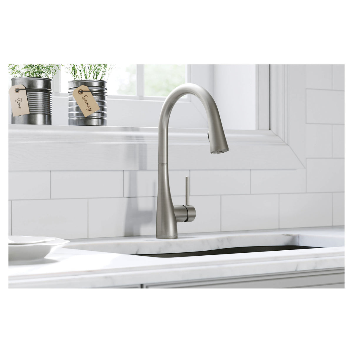 Lustertone Classic - Gourmet Kitchen Faucet - Deck Mount