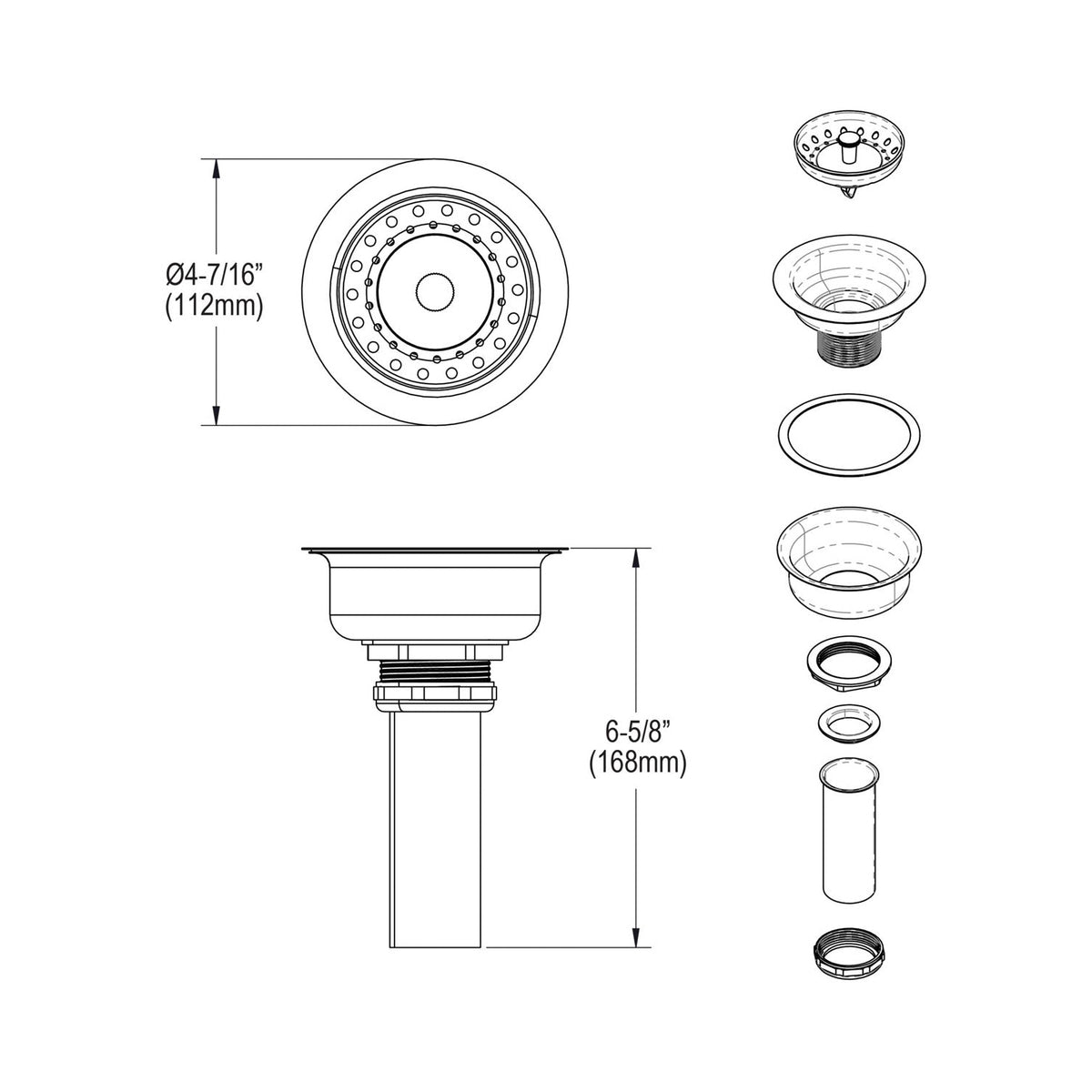 Drain Fitting - Brass