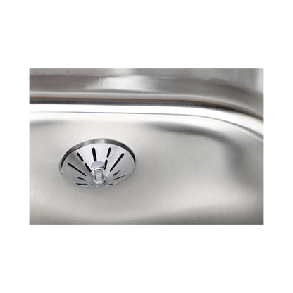 Perfect Drain Fitting - Polished Stainless Steel