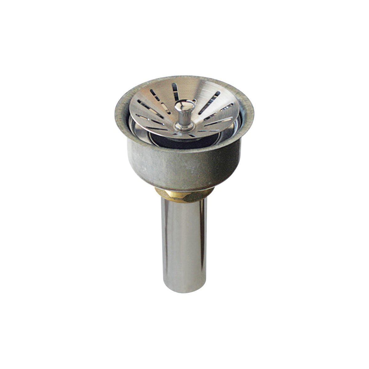 Perfect Drain Fitting - Polished Stainless Steel