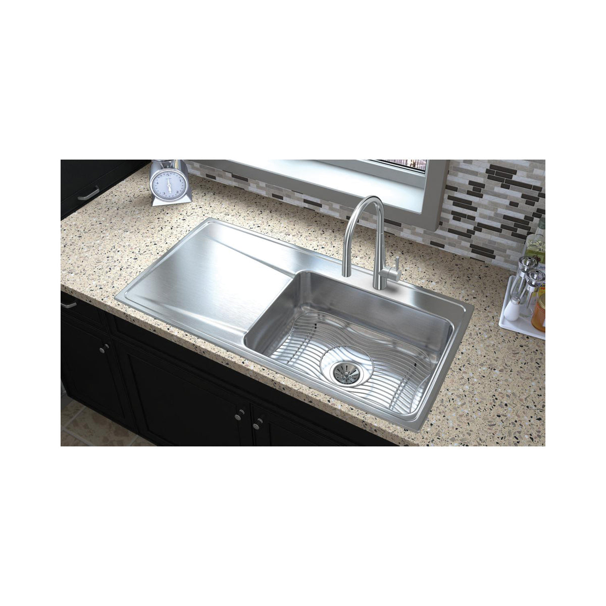 Elkay® LKWBG2115SS Bottom Grid, 20 in L x 14-3/4 in W x 1 in H, Center Drain Opening, Import