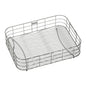 Rinsing Basket - 20" L x 14-3/4" W x 7" H - Stainless Steel