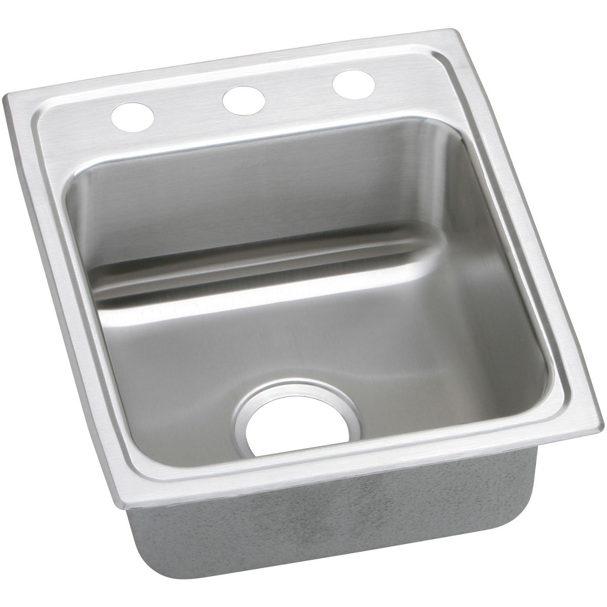 Lustertone Classic - 17" Kitchen Sink and Faucet Kit