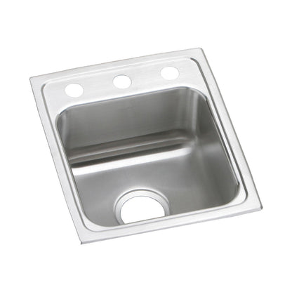 Lustertone Classic - 15" Kitchen Sink - Drop-in