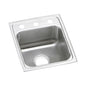 Lustertone Classic - 15" Kitchen Sink - Drop-in