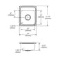 Lustertone Classic - 15" Kitchen Sink - Drop-in