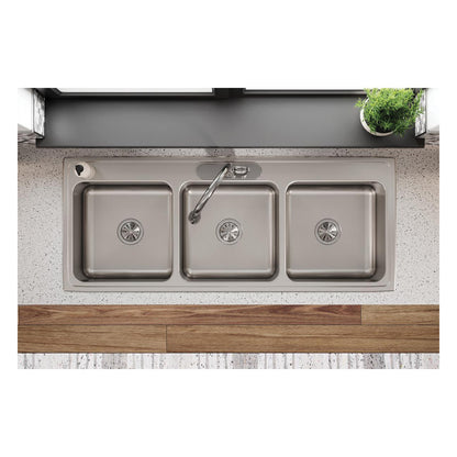 Lustertone Classic - 54" Kitchen Sink - Drop-in