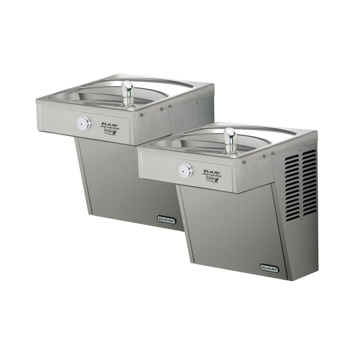 Filtered Barrier Free Bi-Level Cooler - 18-5/8" D