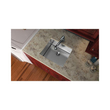 Elkay® PLAFRU191610 Pursuit™ Laundry Sink, Rectangle Shape, 18-1/2 in W x 10 in D x 21-1/2 in H, Undermount Mount, Stainless Steel, Polished Satin, Import