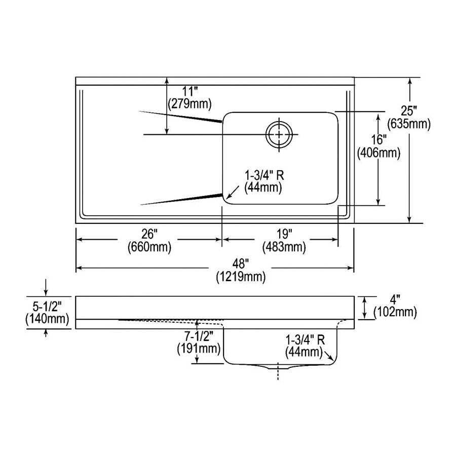 Elkay® S4819R Kitchen Sink