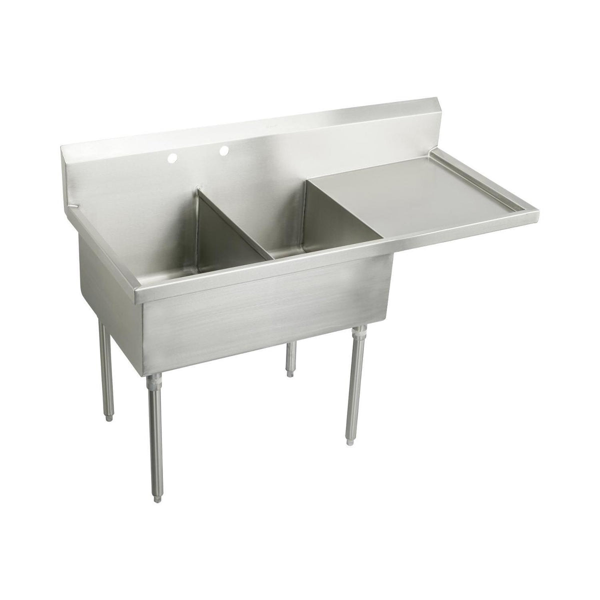 Sturdibilt - Scullery Sink - Floor Mount - Double Bowl