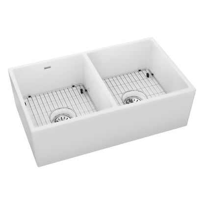 Explore - 33" Transitional Farmhouse Kitchen Sink Kit