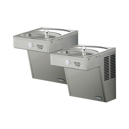 Non-Filtered Barrier Free Bi-Level Cooler - Stainless Steel