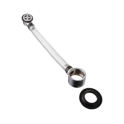 Elkay® LKF293 Flexible Replacement Overflow Assembly, For Use With Lustertone® Model ELU1511 and ELUH1511 Undermount 1-Bowl Lavatory Sink