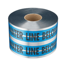 Milwaukee® Empire® 31-024 Detectable Premium Underground Utility Tape, Blue, 1000 ft L x 6 in W x 5 mil THK