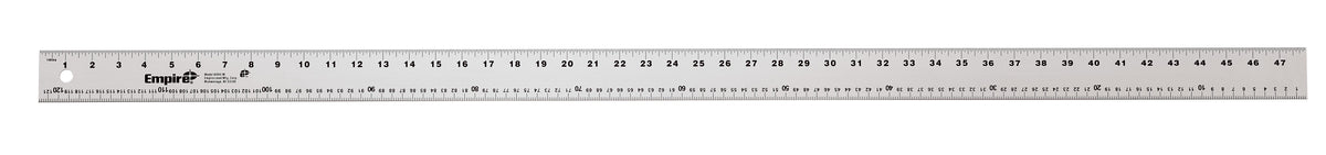 Heavy Duty Straight Edge Ruler - Graduations 1/16"