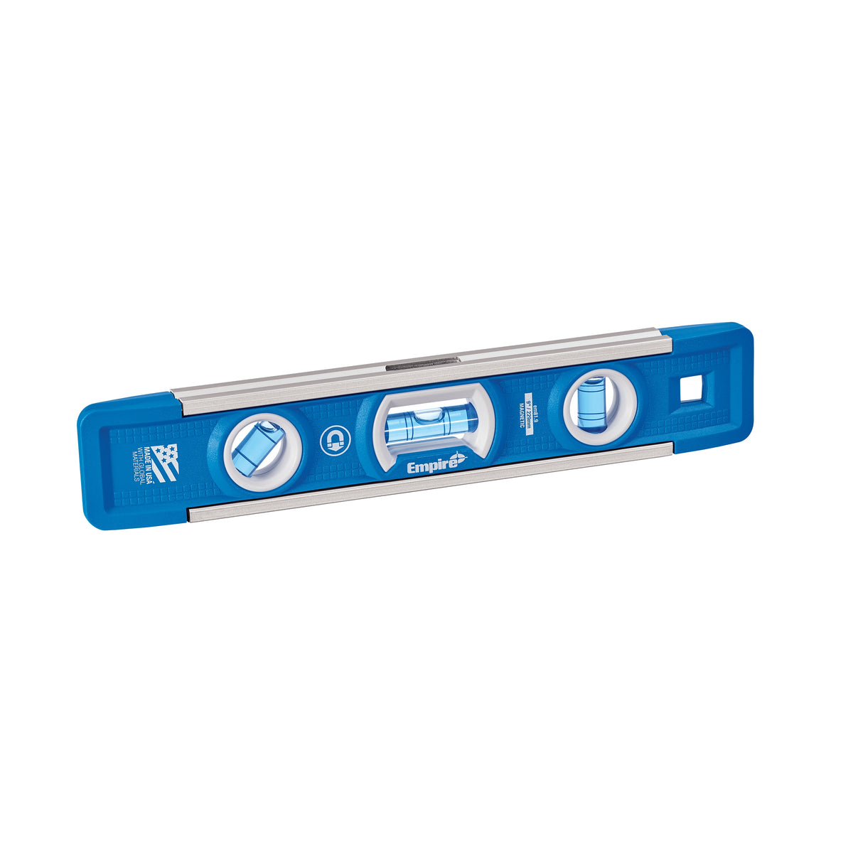 E81 - Magnetic Torpedo Level - 9" L - Polycast