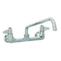 Equip 5F-8WLX08 Faucet, Equip, 5.2 gpm Flow Rate, 8 in Center, Swivel Spout, Polished Chrome