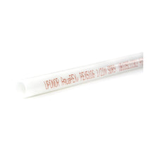 White with Red Print AquaPEX Tubing - 100 Feet