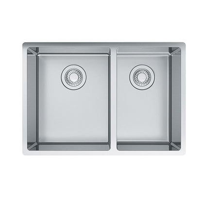 Cube - 25-9/16" Kitchen Sink - Undermount - Double Bowl