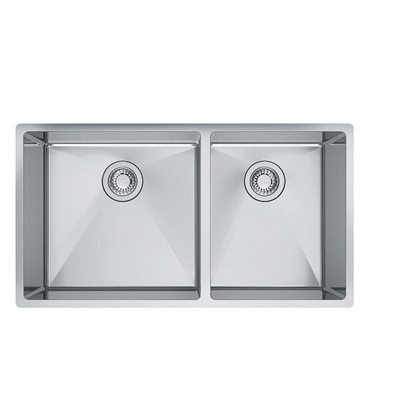 Cube - 32-9/16" Kitchen Sink - Undermount - Double Bowl