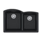 Ellipse - 33" Kitchen Sink - Black/Onyx
