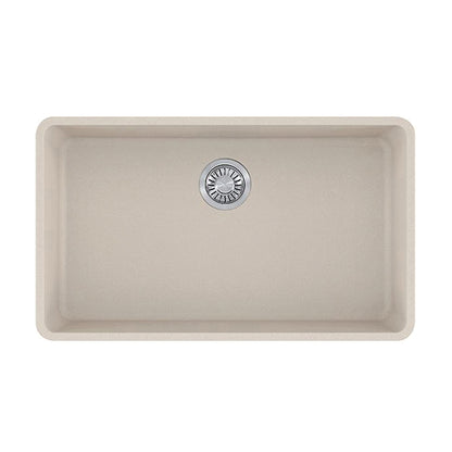 Kubus - 32-3/8" Kitchen Sink - Champagne/Cream