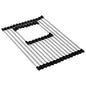Modern/Contemporary Bottom Roller Mat - Stainless Steel