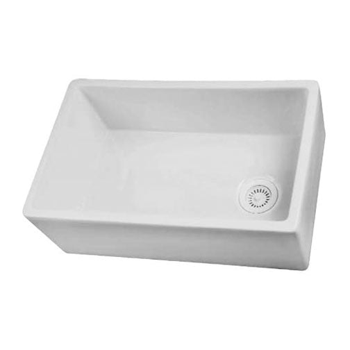 FARMER SINK 30X18 IN WH