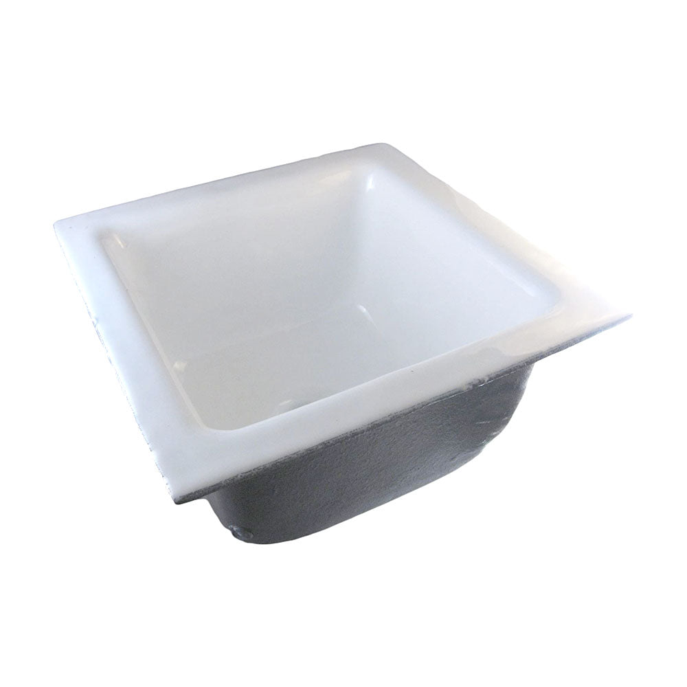 12X12X6 CI 2 NH FLOOR SINK/WH