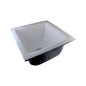 12X12X6 CI 3 NH FLOOR SINK/WH