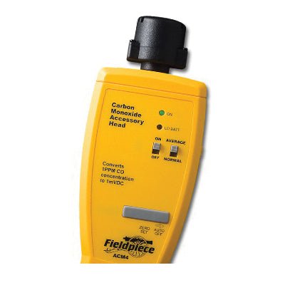 Fieldpiece ACM4 Carbon Monoxide Detector Head, For Use With Modular Instrument, Yellow