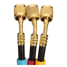 Fieldpiece HR3L Low Loss Valve Hose Set, 1/4 in Size, 800 Pressure