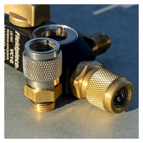Service Port Fitting - Brass