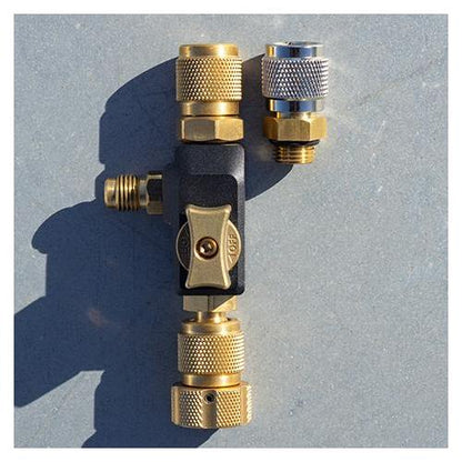 Service Port Fitting - Brass