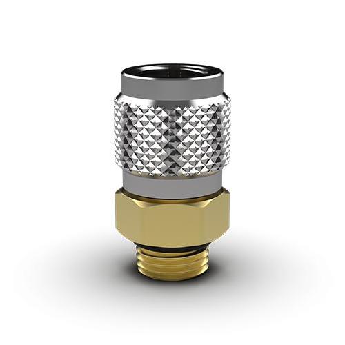 Service Port Fitting - Brass