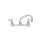 Fisher 3251 Kitchen Sink Faucet, Commercial, 2.2 gpm Flow Rate, 8 in Center, Swivel Spout, Domestic