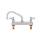 Fisher 3312 Kitchen Sink Faucet, Commercial, 2.2 gpm Flow Rate, 8 in Center, Swivel Spout