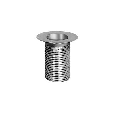 Fisher 10448 Waste Socket, 3/4 in ID x 1-1/2 in OD Dia Pipe, 1-3/4 in L, Rough Brass