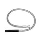 Fisher 71404 Hose Assembly With Handle and Adapter, For Use With T and S Brass Pre-Rinse Units, 3/4 in Nominal, FNPT End Style, 44 in L, Stainless Steel, Domestic