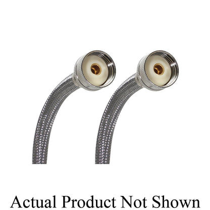 Fluidmaster® 9WM Washing Machine Connector, Fluidmaster® Washing Machine Connector, 3/4 in Compression, 304 Stainless Steel, Import