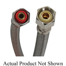 Fluidmaster® Faucet Connector, 1/2 in Nominal, Compression x FNPT End Style, 125 psi Working, 304 Stainless Steel, Import