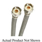 Fluidmaster® B4F FITS-ALL™ Universal Faucet Connector, Fluidmaster® FITS-ALL™ Universal Faucet Connector, 1/2 in Nominal, FNPT End Style, 125 psi Working, 304 Stainless Steel, Import